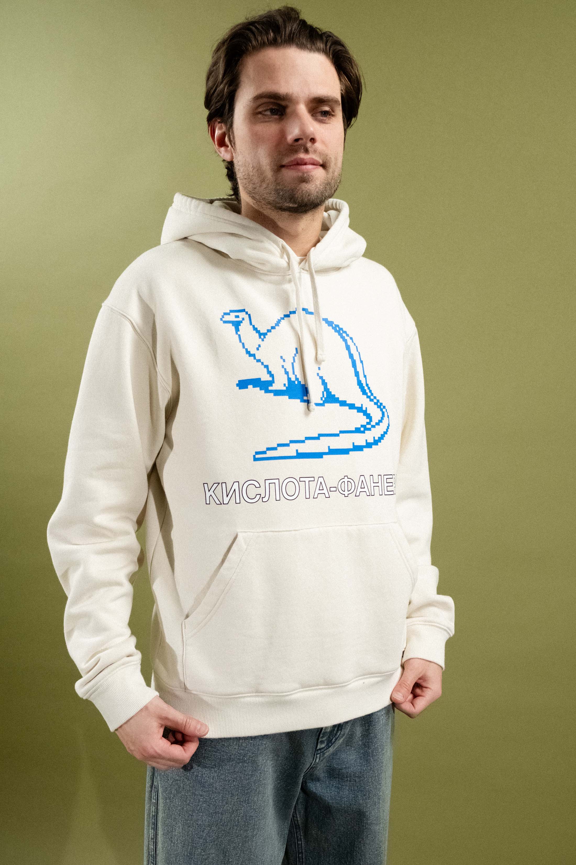 Dinosaur Hoodie [Off-White] - Image 3
