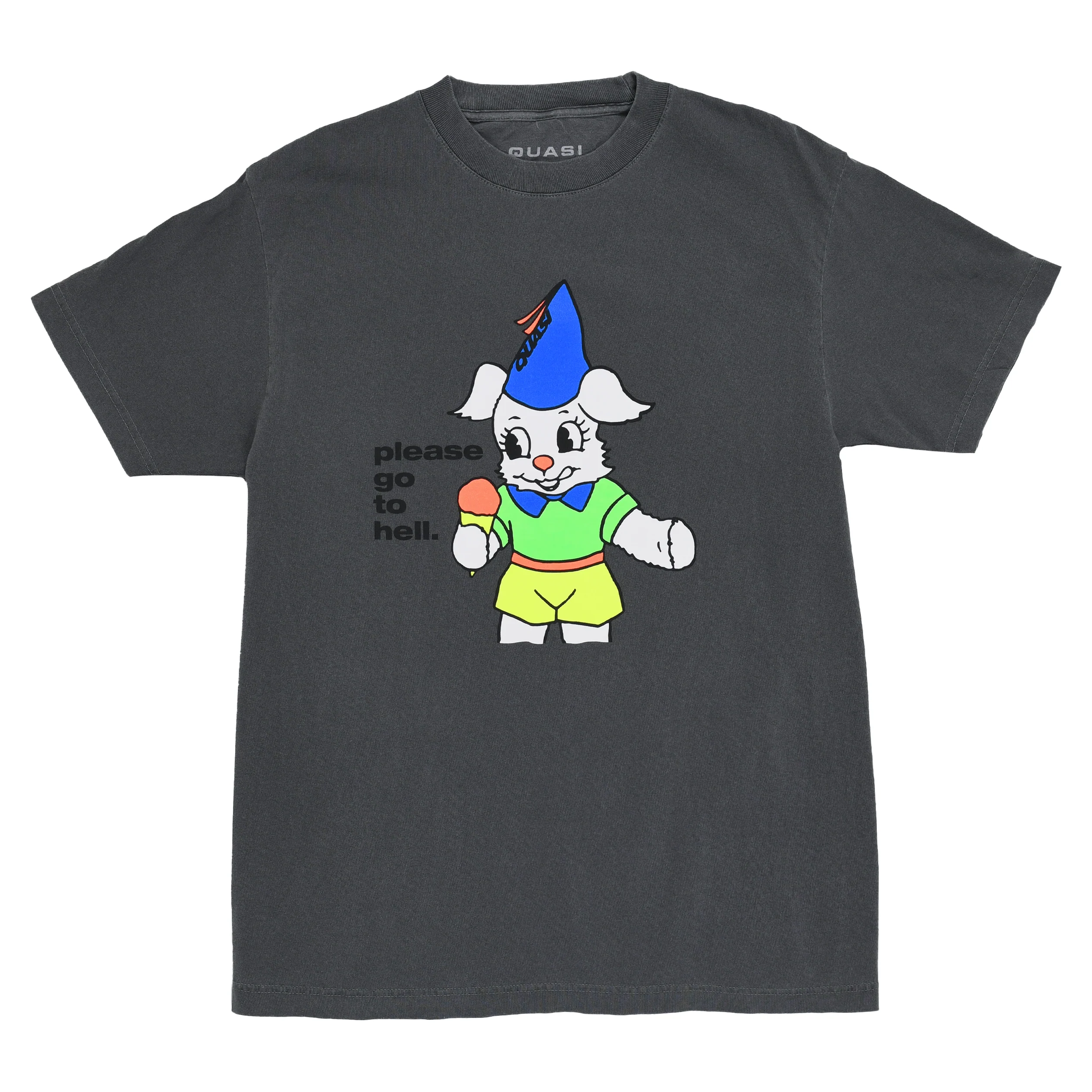 Go To Hell Tee [Faded Black]