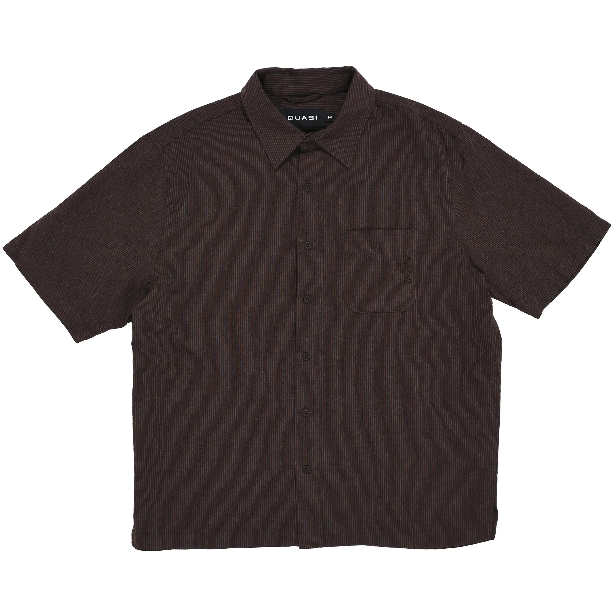 Kalvin Short Sleeve Button Up Shirt [Hickory]