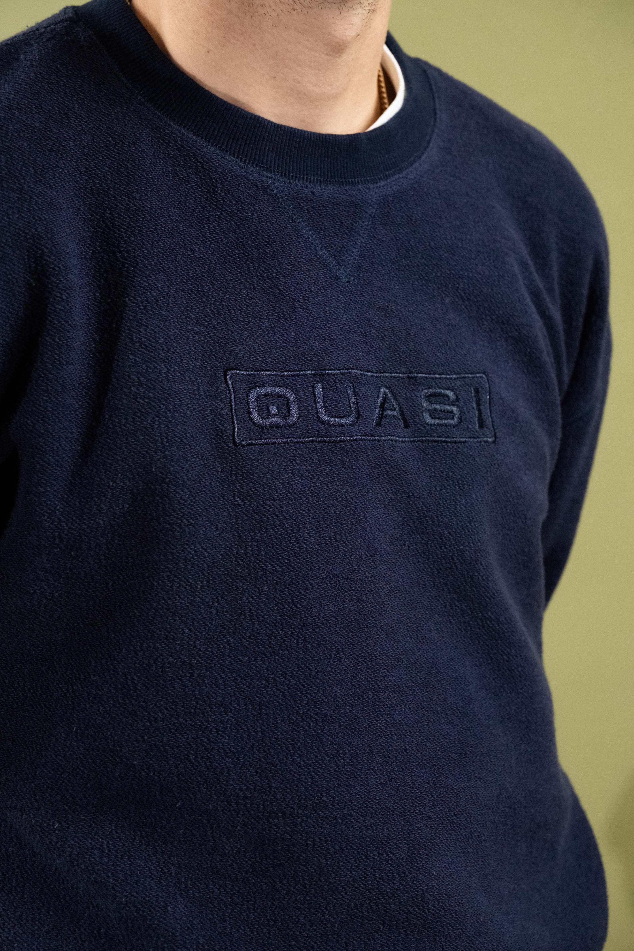 Looped Crew [Navy] - Image 3