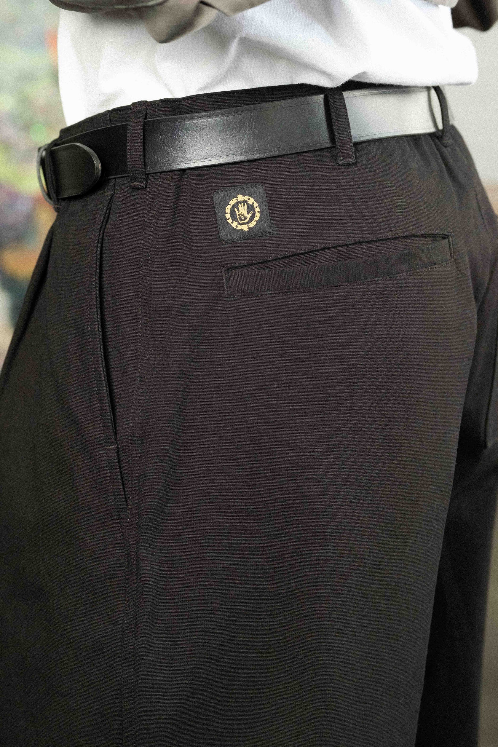 Warren Trouser Pant [12oz Black] - Image 5